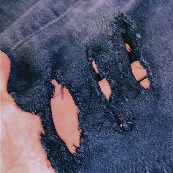 Mid-rise Black jegging - Picture 3 of 4